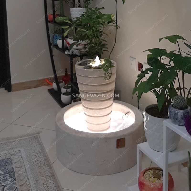 آبنما سنگی مخروطی — تصویر ۴