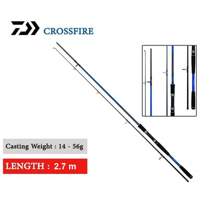 چوب ماهیگیری دایوا کراس فایر 270 DAIWA CROSSFIRE 902HXHFS (اصلی)