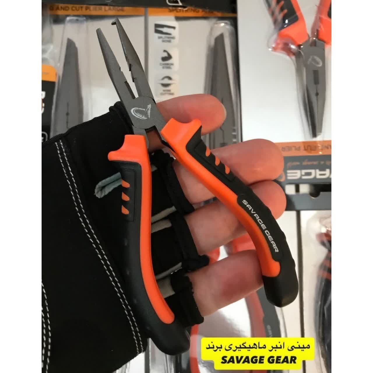 انبر ماهیگیری کوچک سویج گیر Savage Gear MP SPLITRING — تصویر ۳