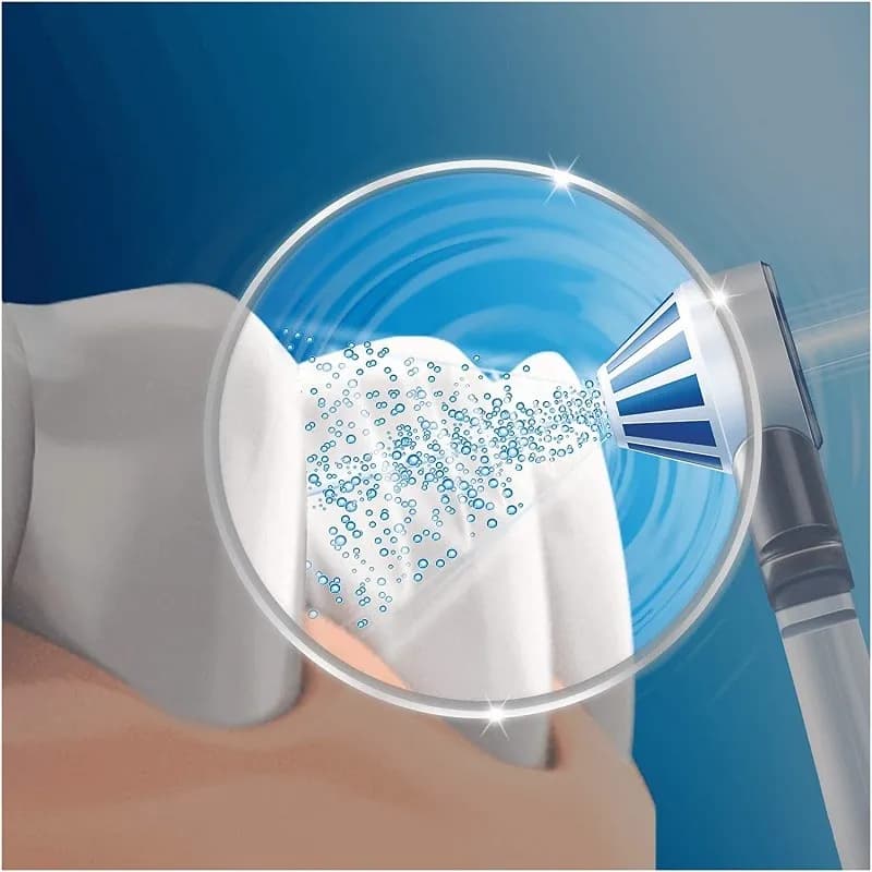 سری یدکی مسواک برقی اورال بی Oral-B سری Oxy Jet بسته 4 عددی — تصویر ۴