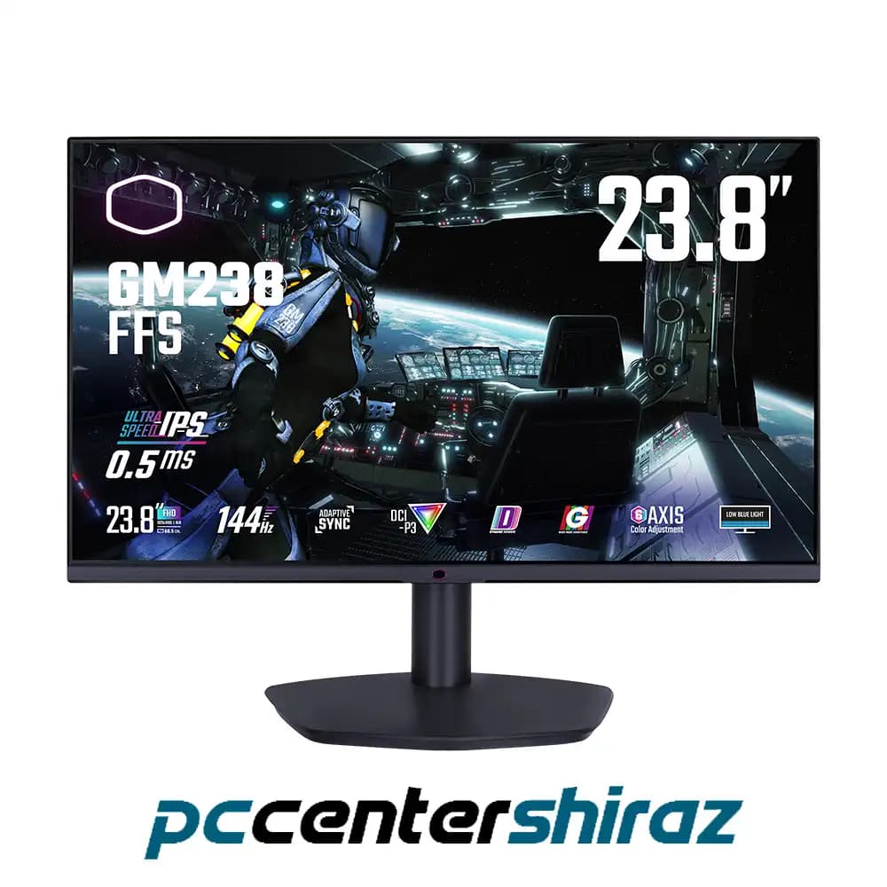مانیتور مخصوص بازی کولر مستر 24 اینچ مدل COOLERMASTER GM238 FFS