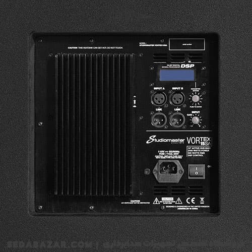 Studiomaster VORTEX 15SA ساب ووفر اکتیو — تصویر ۵