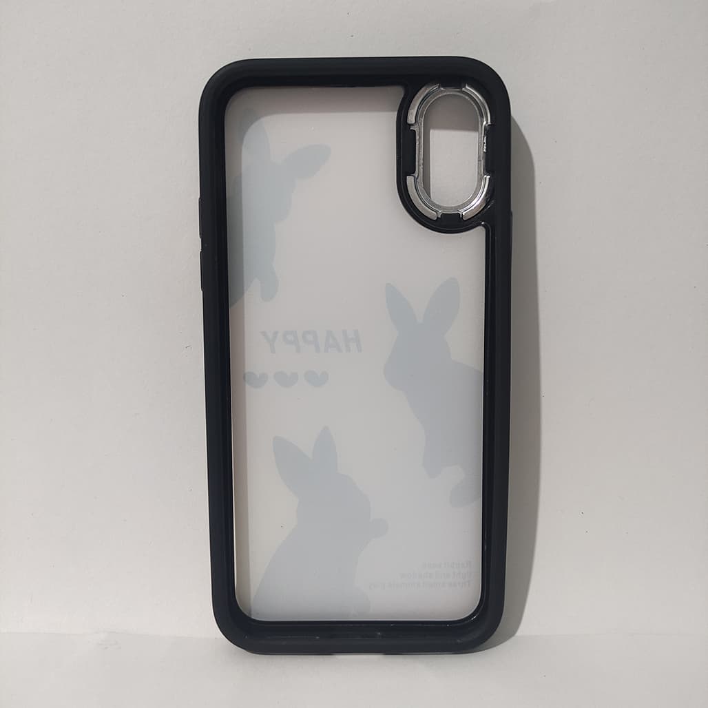 کاور کد 1469 مناسب برای گوشی موبایل اپل iPhone X/XS طرح سایه خرگوش — تصویر ۲