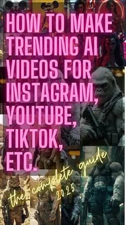 و دانلود نسخه کامل کتاب زبان اصلی How To Make Trending AI Videos for Instagram, Youtube, Tiktok etc PDF | دانلود کتاب خارجی