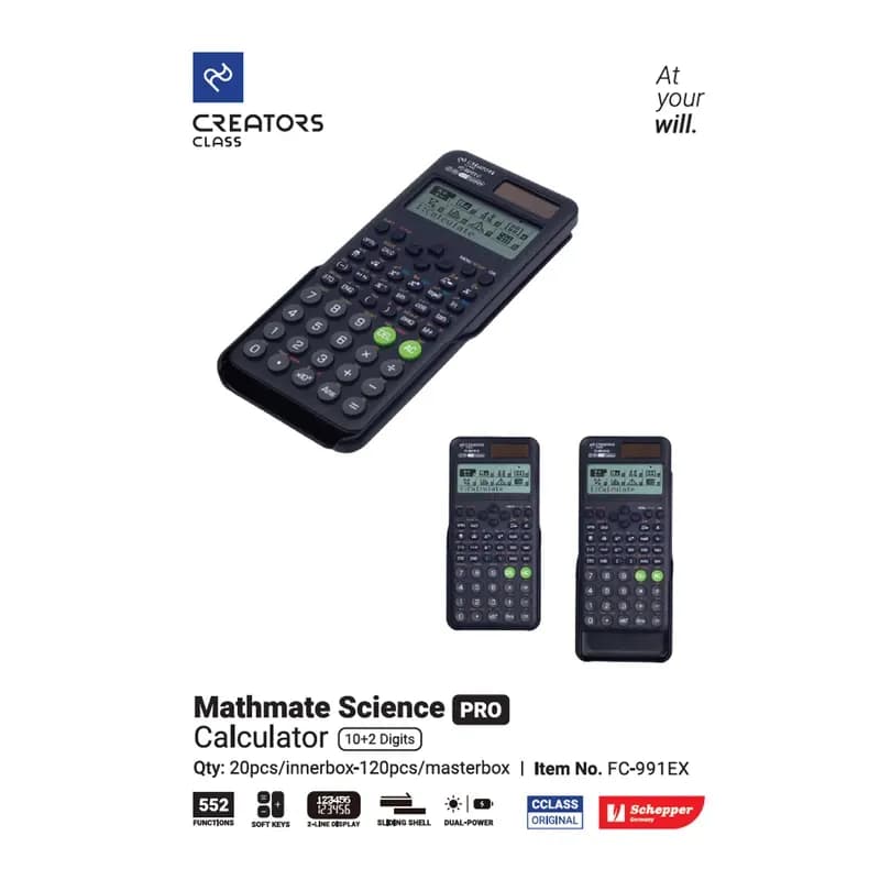 ماشین حساب مهندسی سی کلاس مدل FC-991EX PRO — تصویر ۴