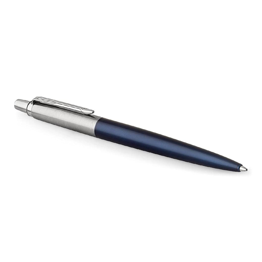 خودکار ژوتر تمام استیل رنگی گیره کروم – Parker Jotter Ballpoint Pen — تصویر ۲