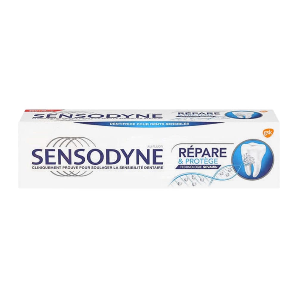 خمیر دندان ترمیم کننده سنسوداین Sensodyne Repair and Protect حجم 75 میلی لیتر — تصویر ۲