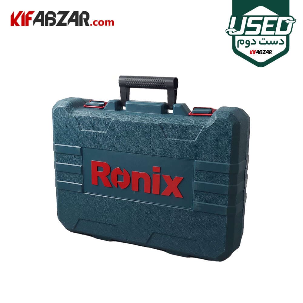 دریل چکشی گیربکسی 1050 وات رونیکس مدل 2220 دست دوم — تصویر ۸