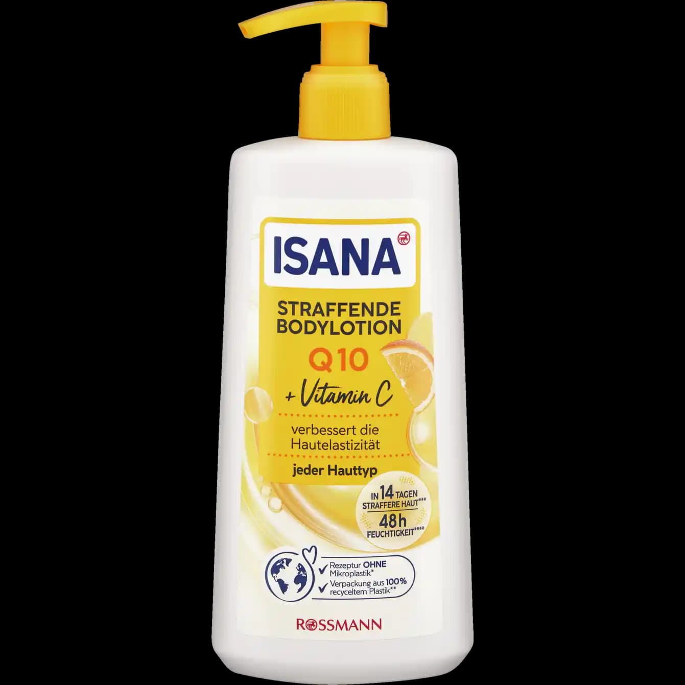 لوسیون بدن کیوتن Q10 (سفت کننده پوست) و ویتامین سی ایسانا حجم 300ml