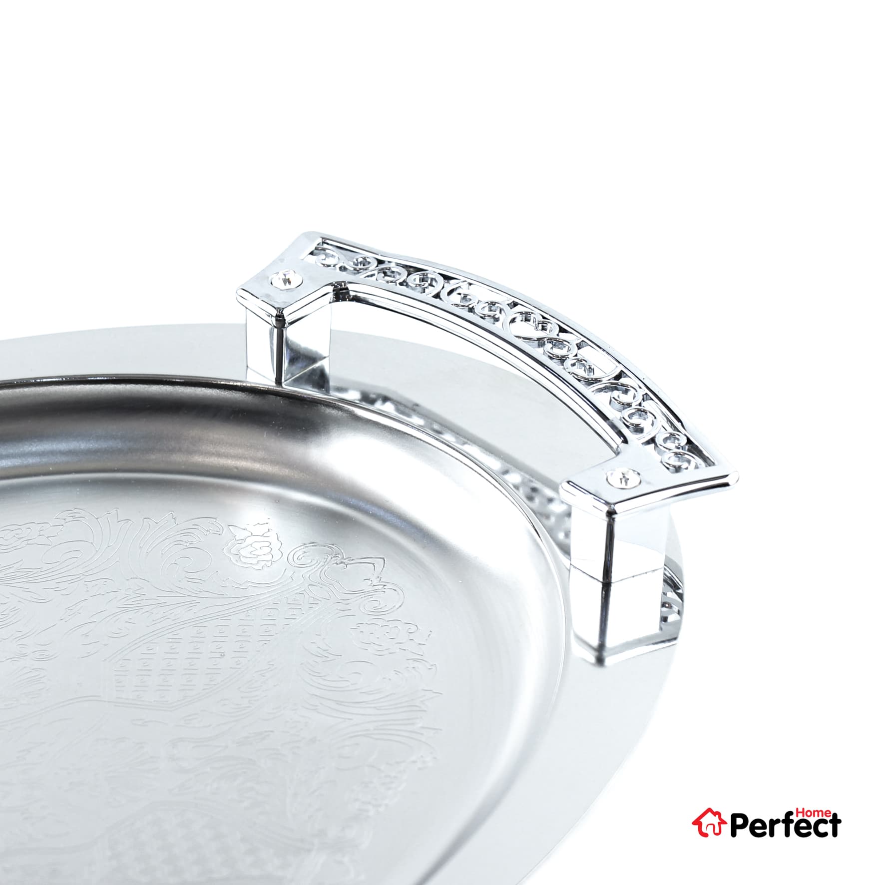 سینی استیل بیضی Perfect home مدل 1554 — تصویر ۳