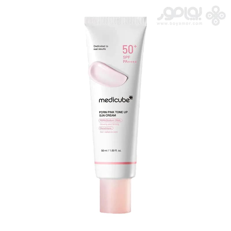کرم ضد آفتاب روشن کننده مدی کیوب TONE-UP حجم 50 میل