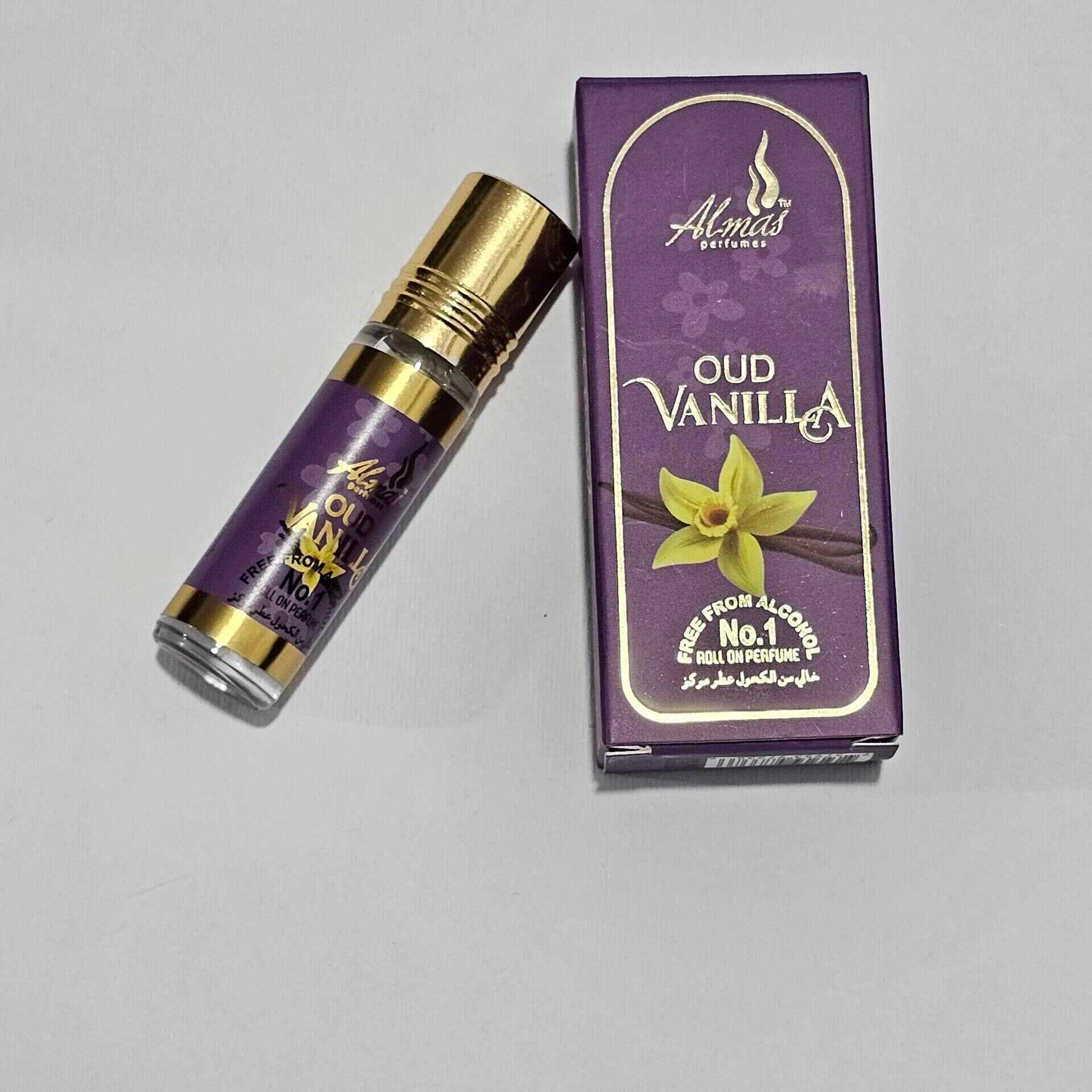 عطر عود وانیلا برند الماس 6 میل | Almas Oud Vanilla 6ml