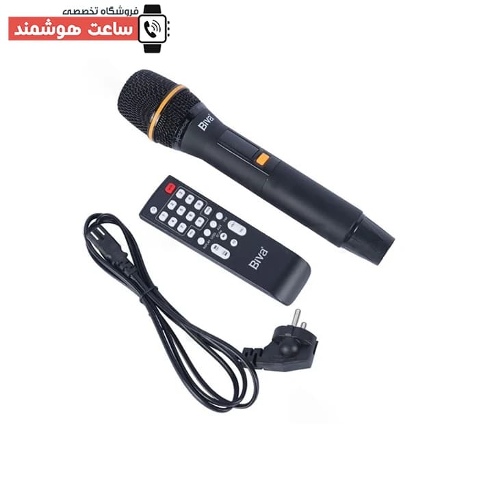 اسپیکر پارتی باکس ایستاده بلوتوثی بیوا Biva Party Box 880 توان 100 وات رم و فلش خور — تصویر ۳