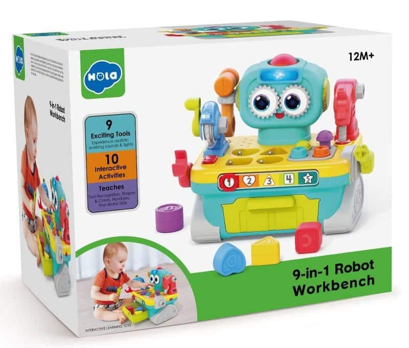 اسباب بازی میز ابزار روبات هولا تویز کد HLT8975 — تصویر ۲