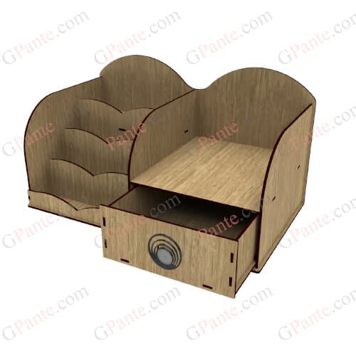 طرح استند آرایشی شخصی-رومیزی درایو — تصویر ۴