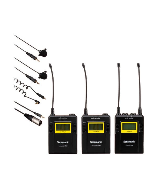 میکروفون بی سیم سارامونیک Saramonic UwMic9 Kit2 — تصویر ۴