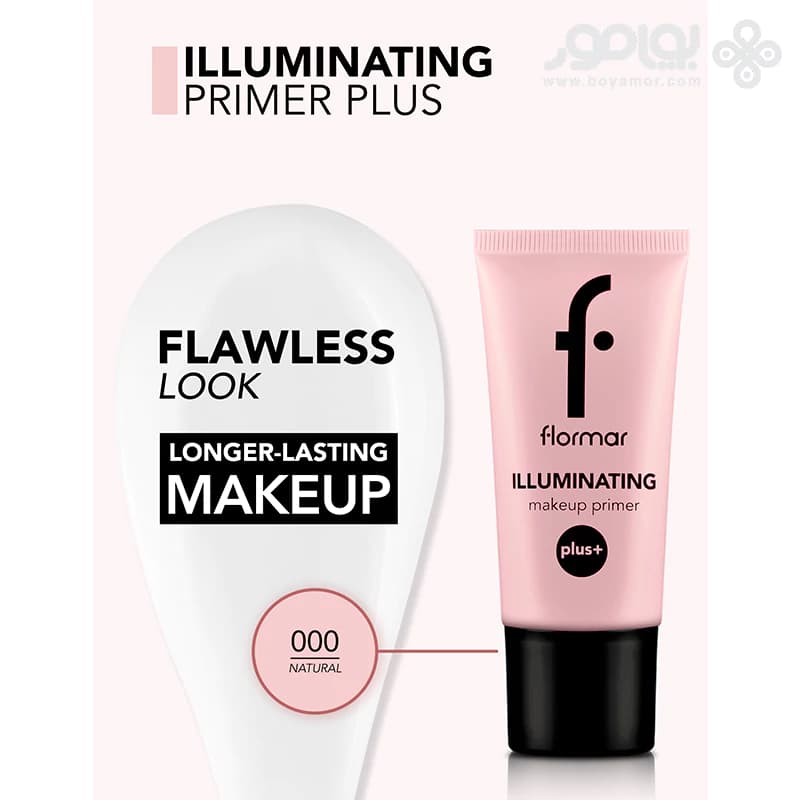 پرایمر درخشان کننده فلورمار مدل ILLUMINATING PLUS حجم 35 میل — تصویر ۳