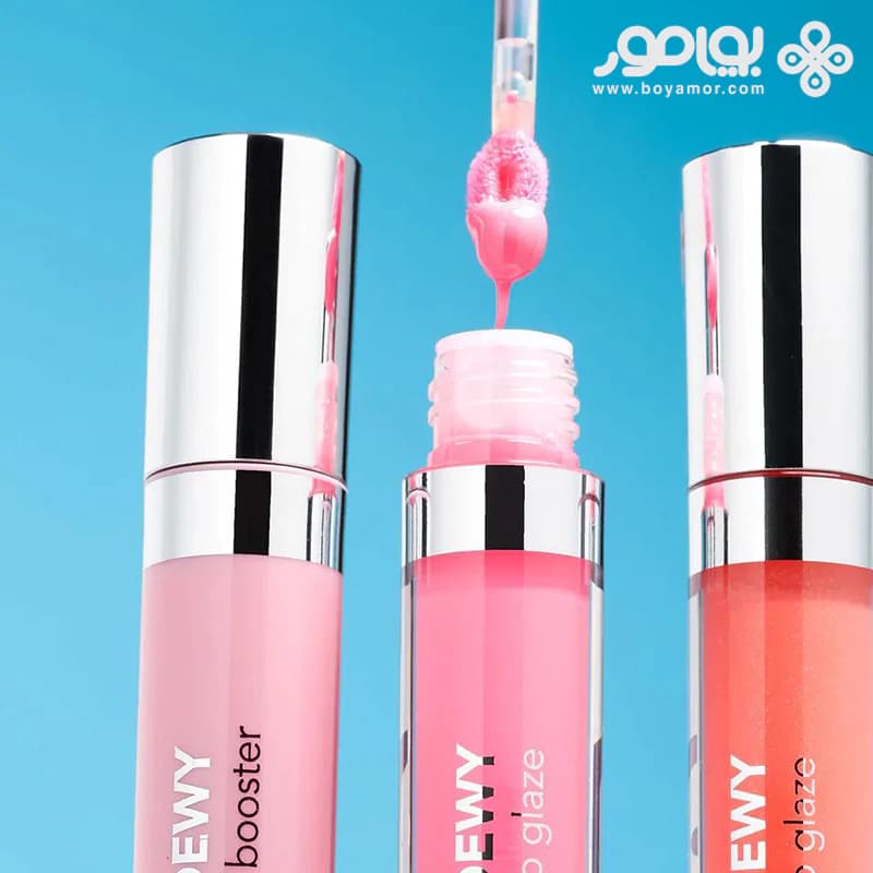 لیپ گلاس فلورمار DEWY LIP GLAZE شماره 022 رنگ WALK WITH ME — تصویر ۸