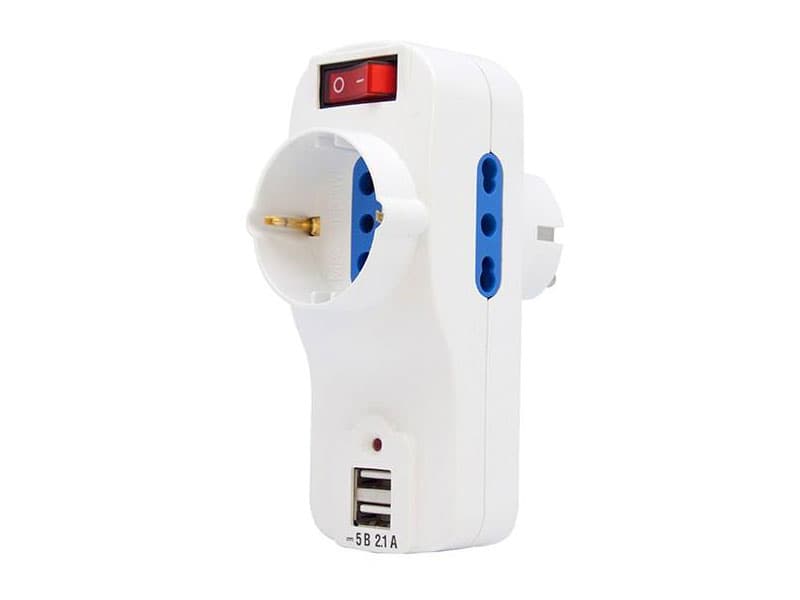 پریز برق 5 راهی تسکو مدل TPS-508U — تصویر ۳