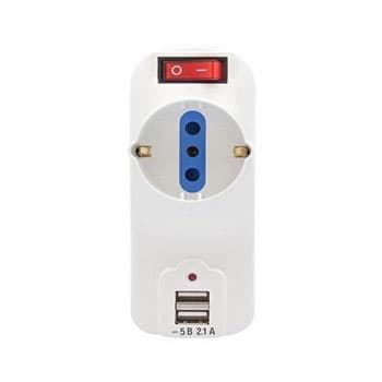 پریز برق 5 راهی تسکو مدل TPS-508U — تصویر ۲