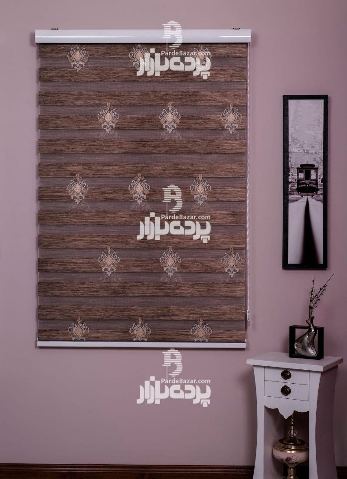 پرده زبرا تک سایز IPK 8441Z-V04