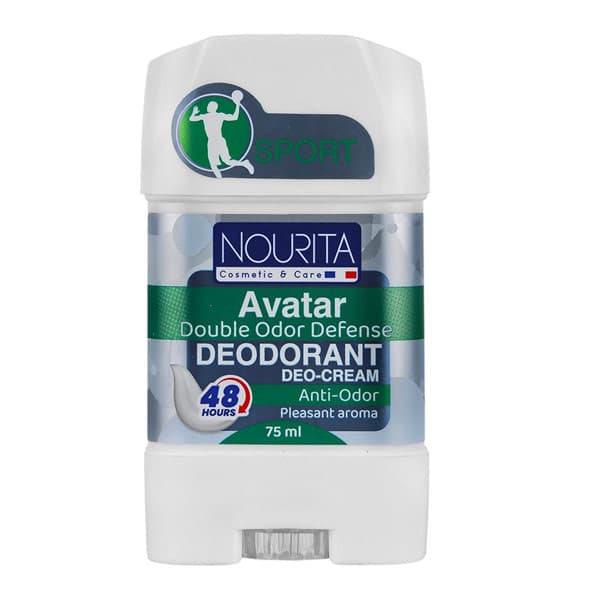استیک کرمی خوشبو کننده بدن اسپورت نوریتا مدل Avatar حجم 75 میل
