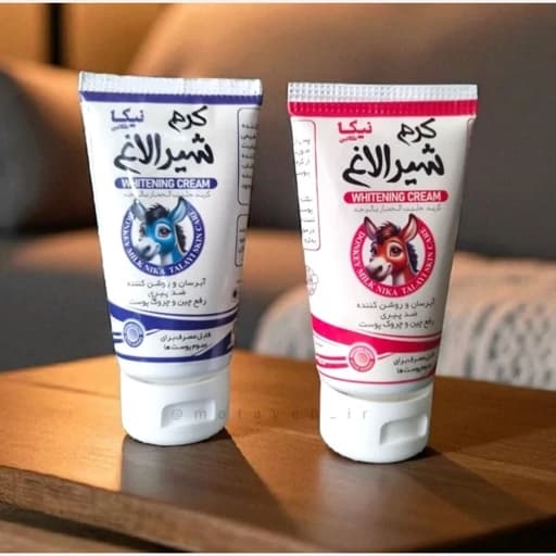 کرم شیر الاغ تیوپی صورتی — تصویر ۲