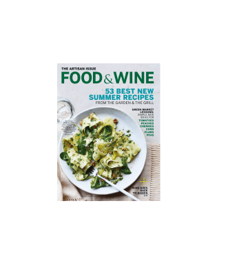 مجله آشپزی Food Wine August 2015 USA