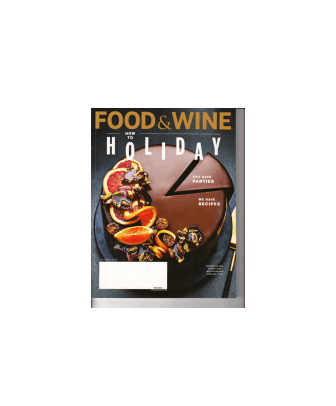 مجله آشپزی Food Wine Dec 2019