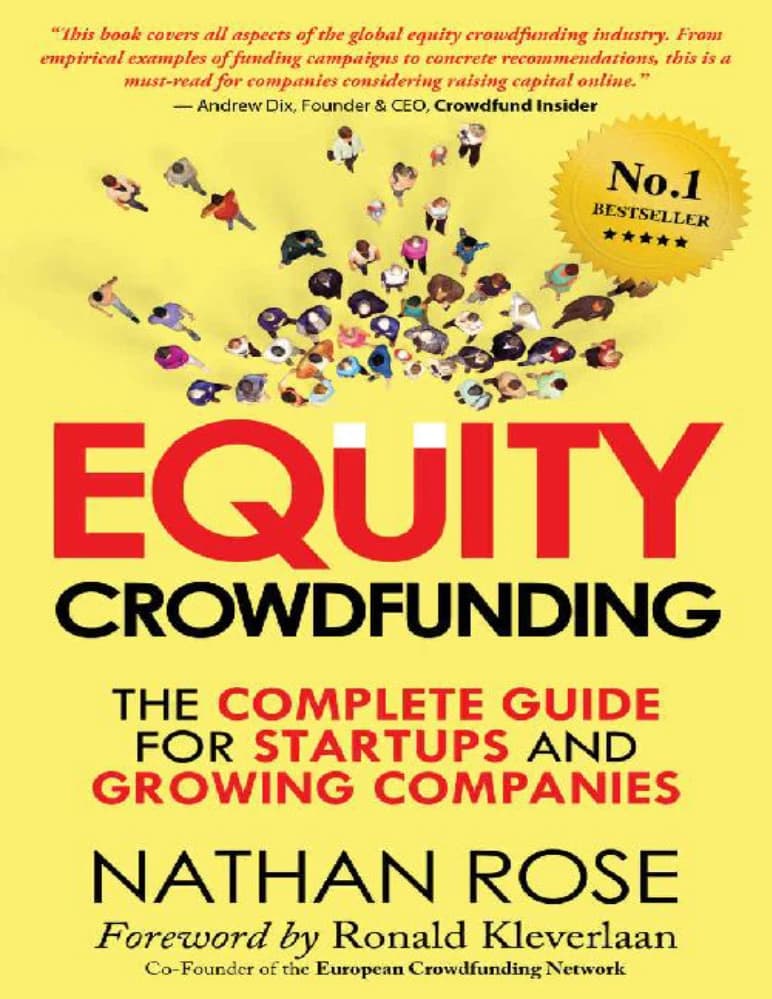 کتاب Equity Crowdfunding (تأمین مالی جمعی سهامی) نسخه انگلیسی PDF | نیتن رز