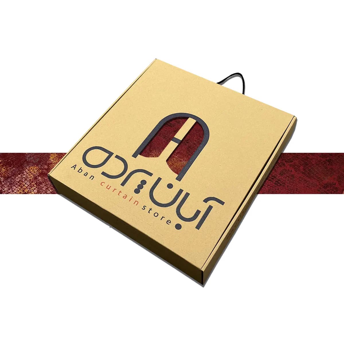 پرده مخمل سیتا زرشکی — تصویر ۵