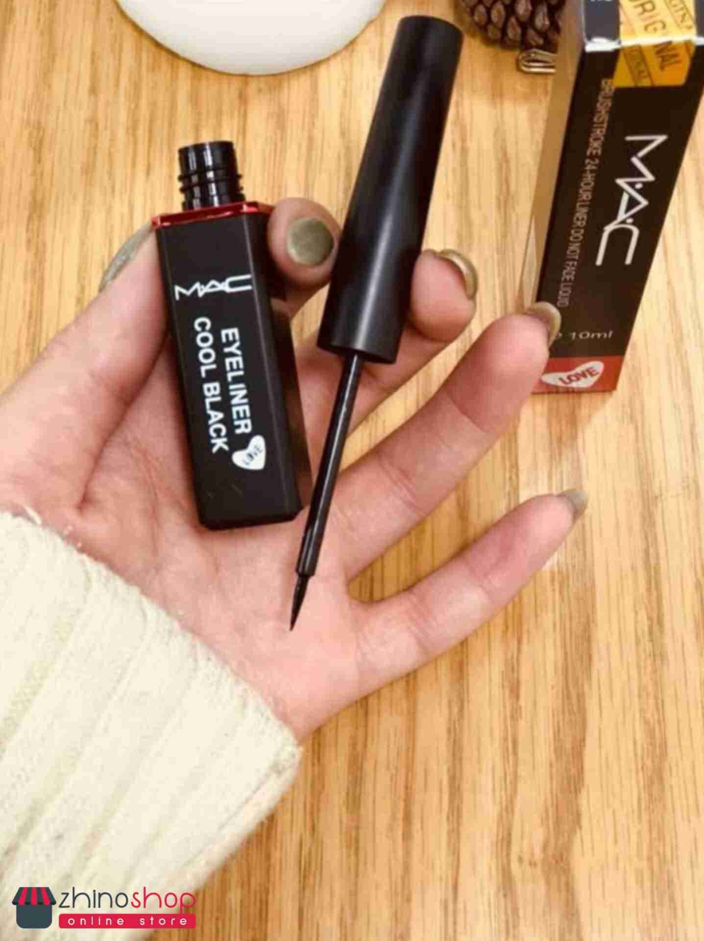 خط چشم مویی پوکه فلزی 24 ساعته ضدآب اصلی 10ml — تصویر ۴