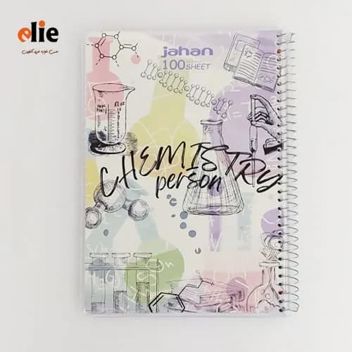 دفتر 100 برگ مجلد جهان طرح 102