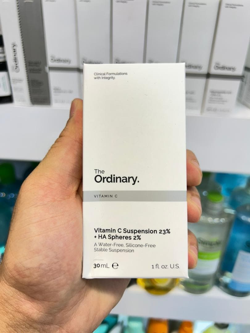 کرم روشن کننده و ضد لک قوی ویتامین C و سیلیکونی اوردینری The Ordinary Vitamin C — تصویر ۲