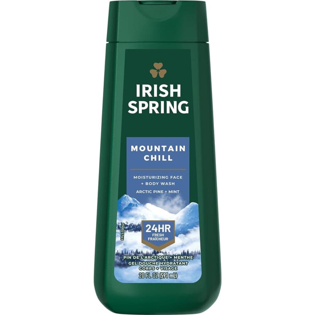 شامپو بدن خنک کننده کوهستان ایریش اسپرینگ MOUNTAIN CHILL حجم 591 میل