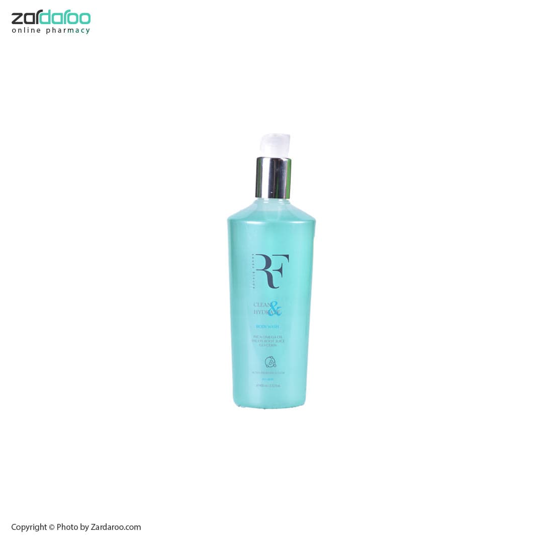 ژل شستشو بدن روزانه هیدراته انواع پوست آر اف RF