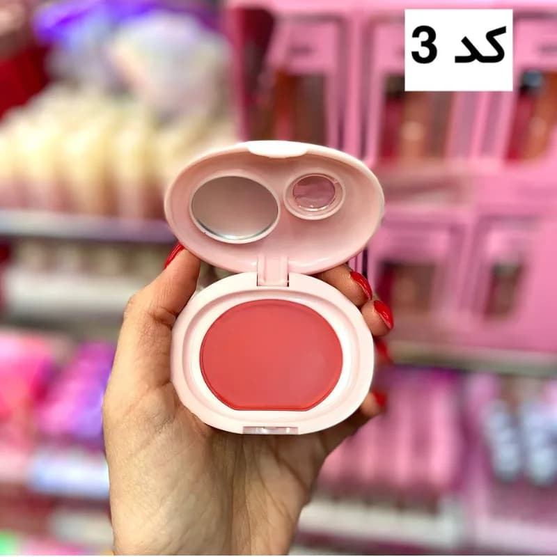 رژگونه کرمی خمیری اولیبولا Olibolla طرح شیگلم Sheglam — تصویر ۶