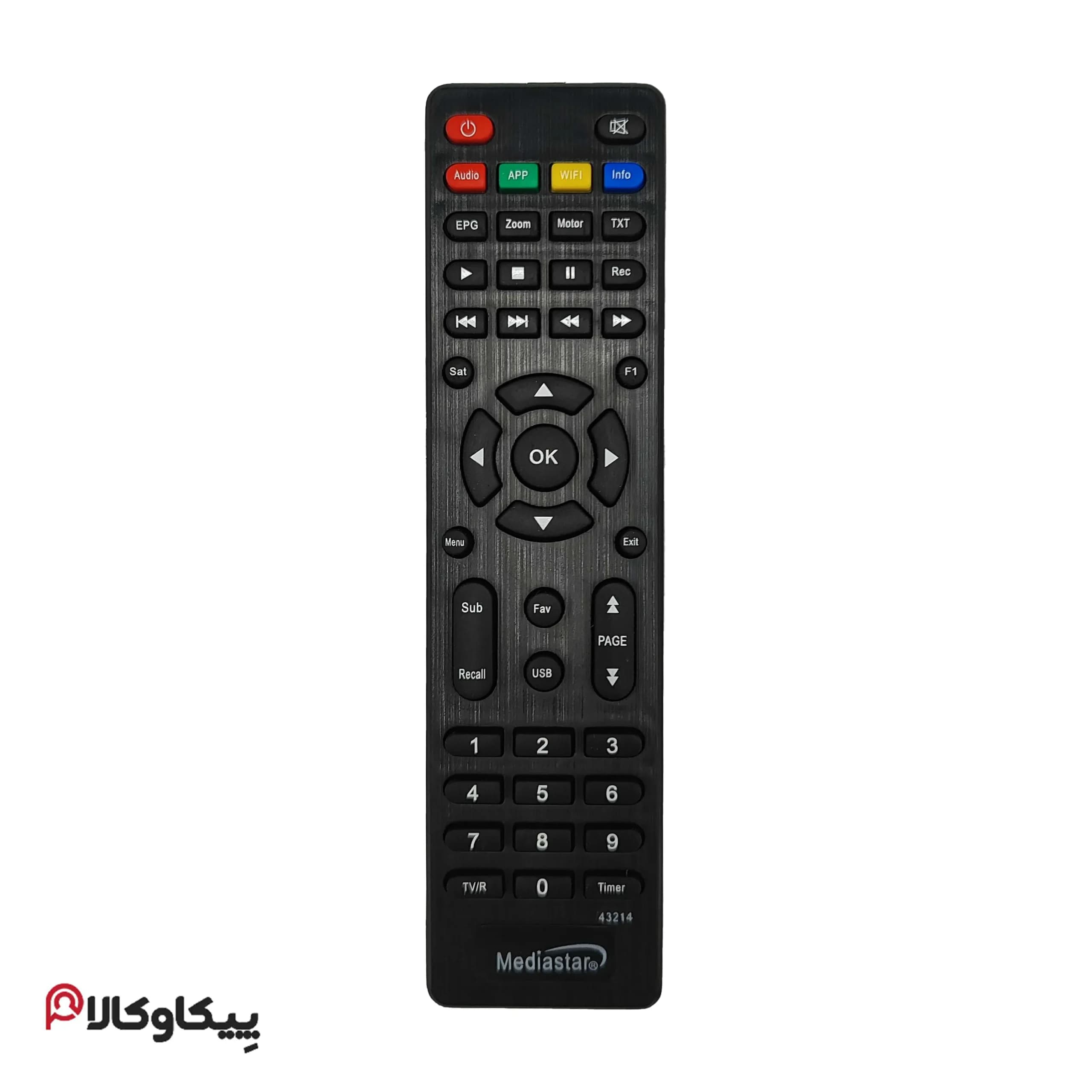 کنترل مدیااستار 4030 Mediastar تخت رنگی بالا 121