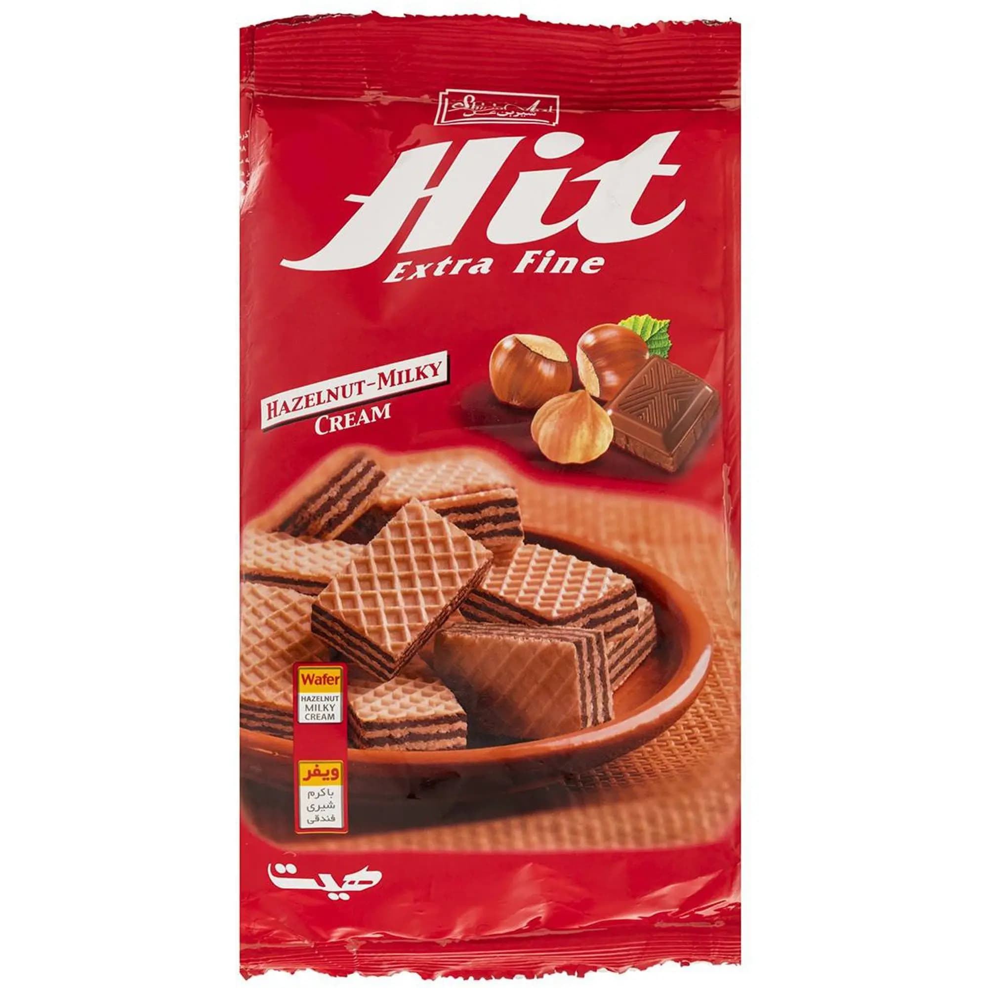ویفر کرم دار فندقی هیت شیرین عسل – 200 گرم