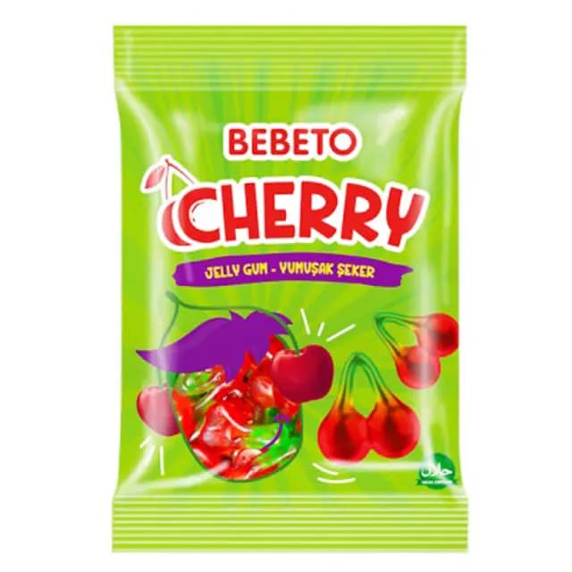پاستیل گیلاسی ببتو – 80 گرمی