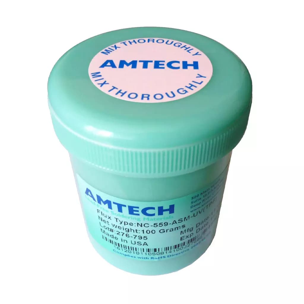 خمیر فلکس امتک کاسهای Amtech NC-559-ASM-UV (TPF) آمریکایی — تصویر ۳