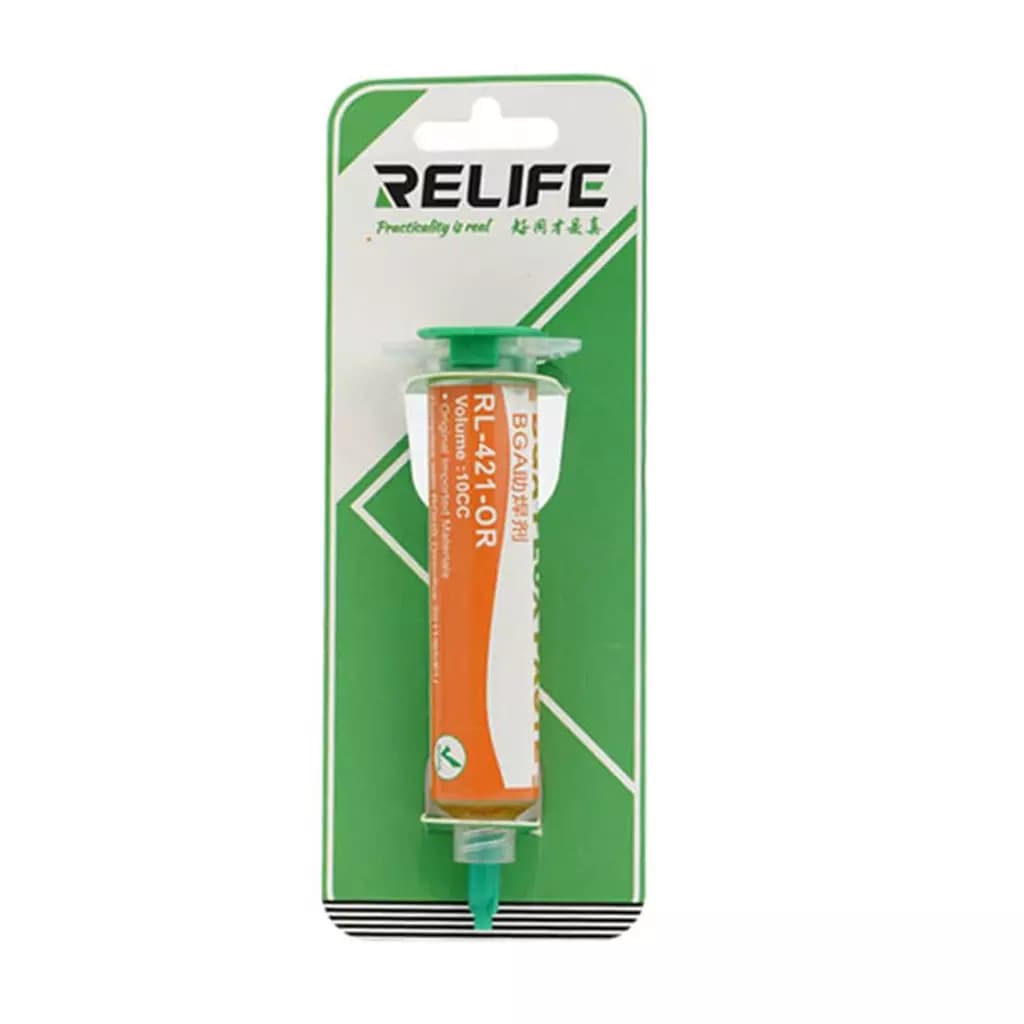خمیر فلکس سرنگی Relife RL-421S-OR — تصویر ۷