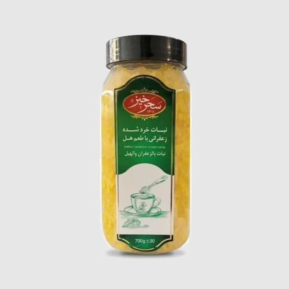 نبات نگین زعفرانی با طعم هل — تصویر ۲