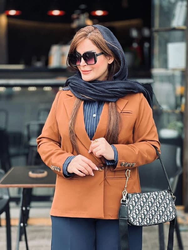کت و شلوار و شومیز زنانه مدل دلارام