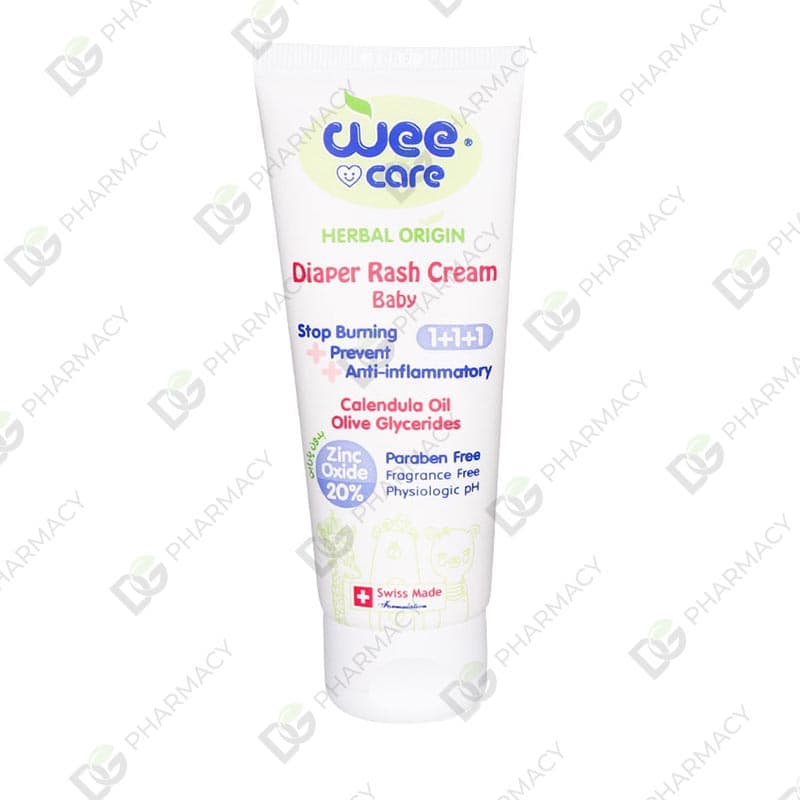 کرم پیشگیری کننده سوختگی پای کودک وی کر 75 گرم | Wee Care Baby Diaper Rash Cream for Prevent 75 g