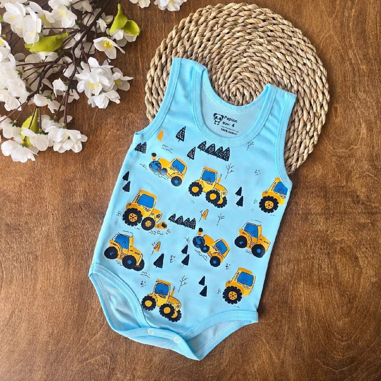 بادی رکابی چند طرح سایز 1 تا 6 کد 4386 — تصویر ۳