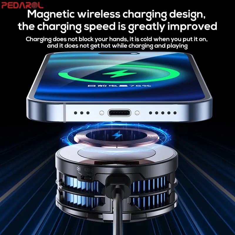 فن موبایل ممو مدل Memo CX08 Wireless Charge — تصویر ۵