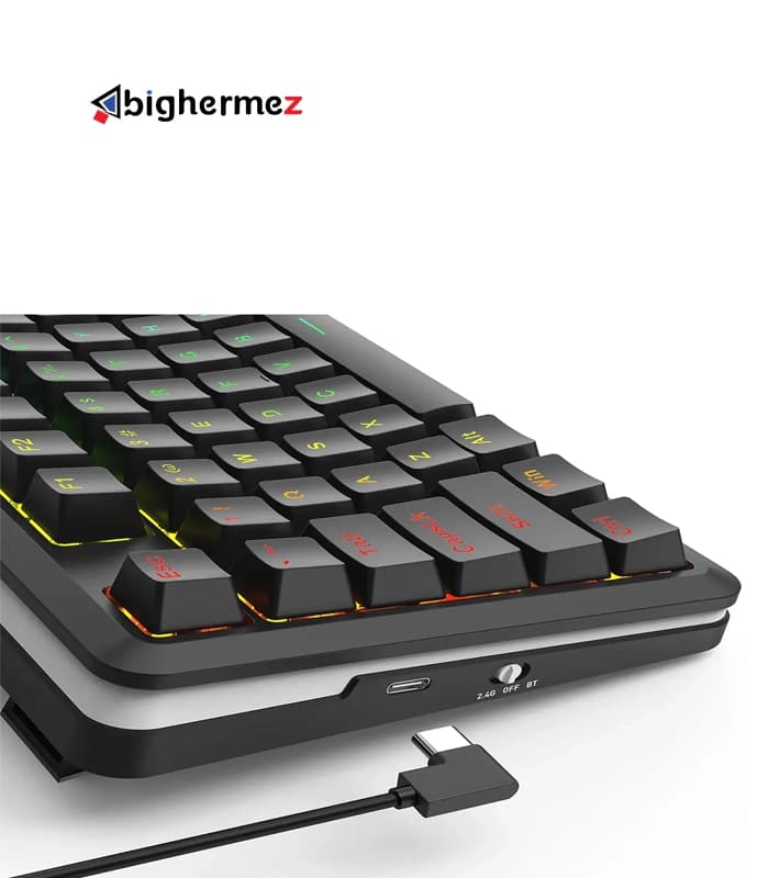 کیبورد بیسیم/باسیم مخصوص بازی ردراگون مدل STORMRAZOR K713 Pro — تصویر ۳
