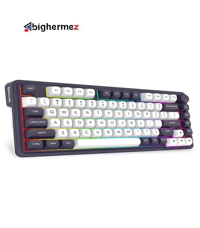 کیبورد بیسیم/باسیم مخصوص بازی ردراگون مدل FINKE QMK K715 — تصویر ۲
