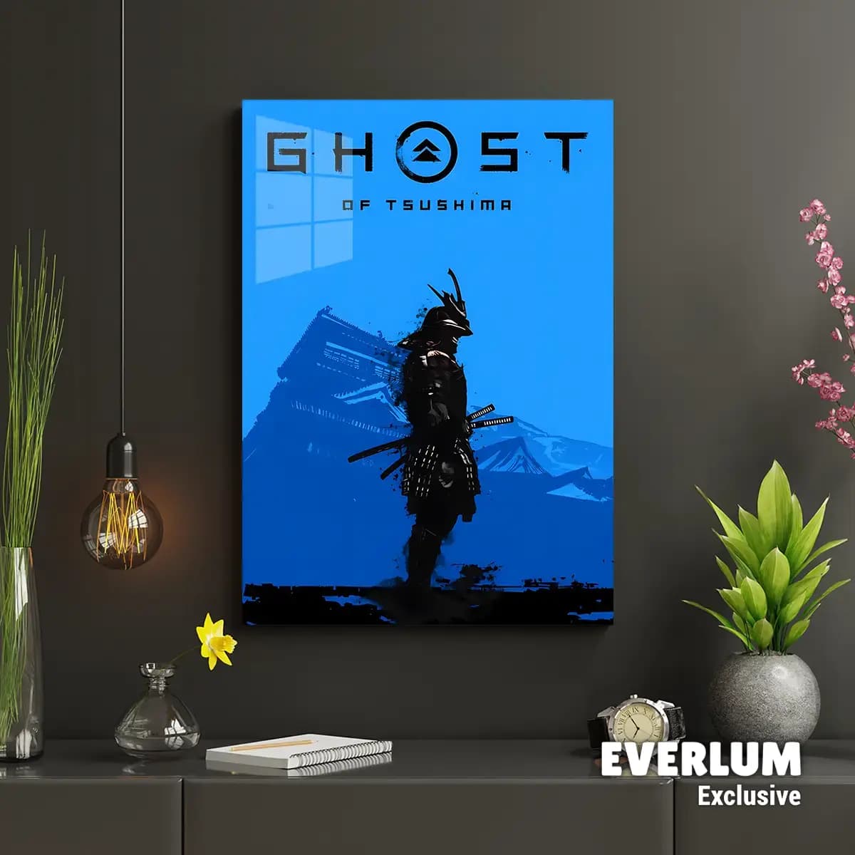 متال پوستر بازی Ghost Of Tsushima کد N403 — تصویر ۳